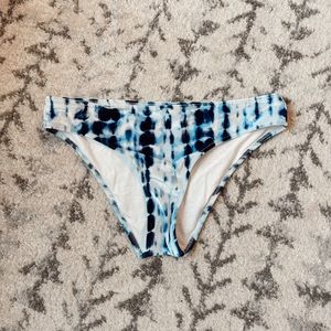 VS Pink Blue Tie-Dye Bikini Bottoms